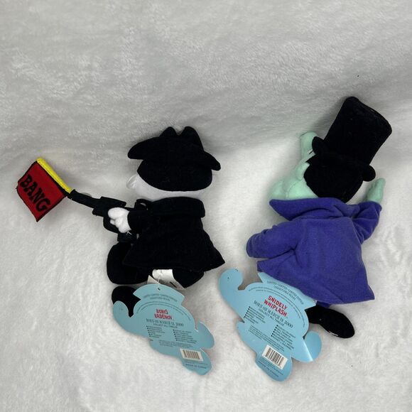 Rocky & Bullwinkle and Friends 2000 CVS COMPLETE SET of 12 Plush Dolls, Tags - Picture 13 of 15